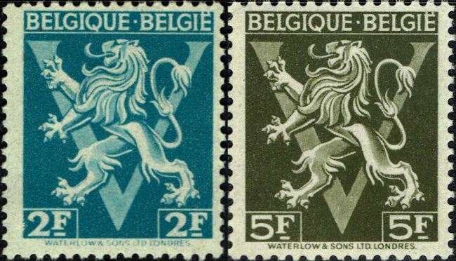 Belgium B332-336 1944