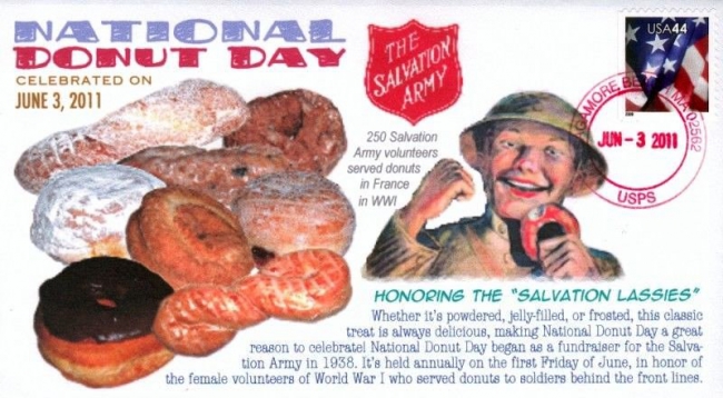 USA, Nat'l Donut Day Cover (2011)