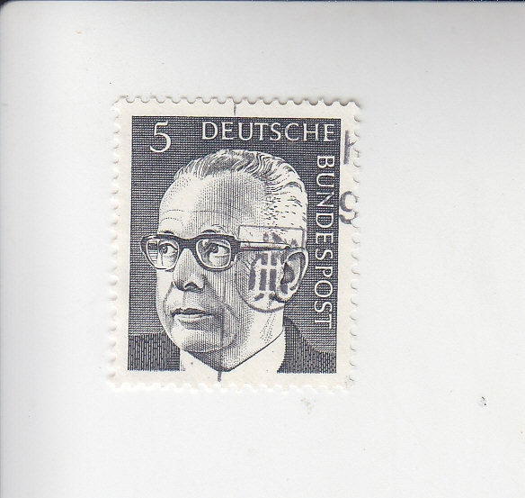 Germany 1028 overprint