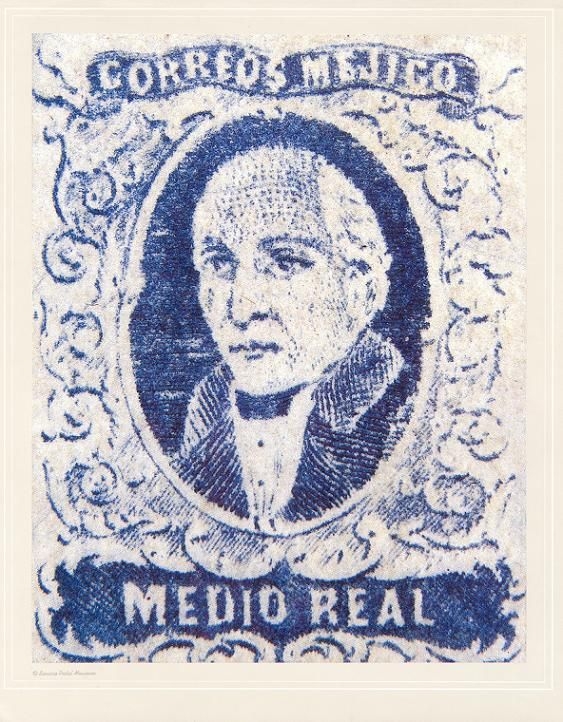 Primer sello postal