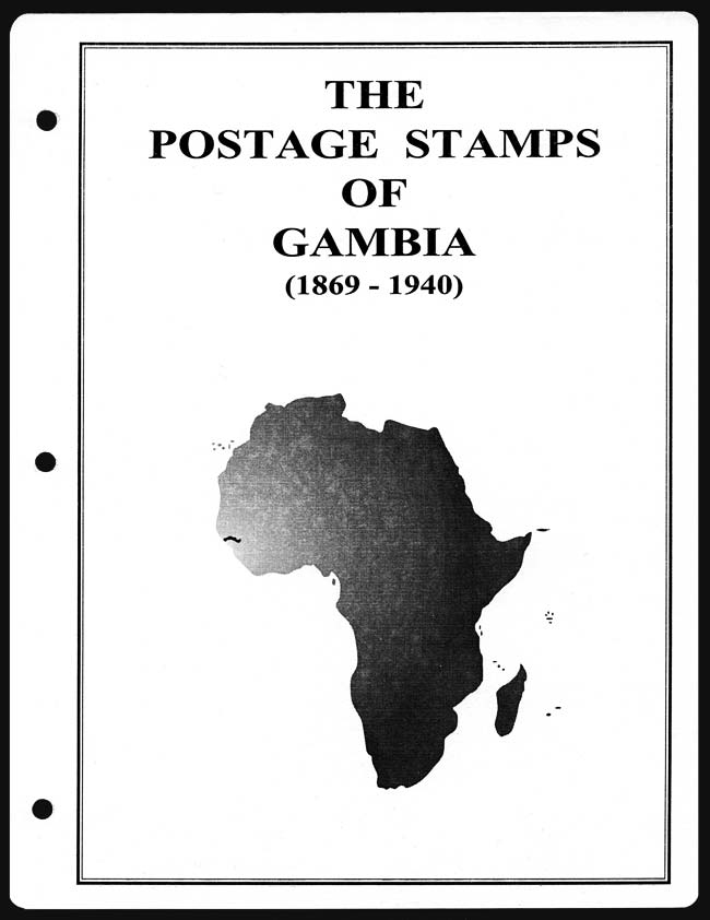 GAMBIA 1998 Pagemaker album cover page