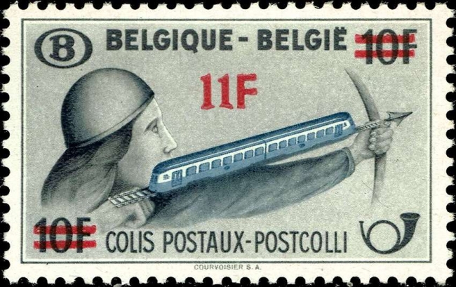 Belgium Q304-306 1948
