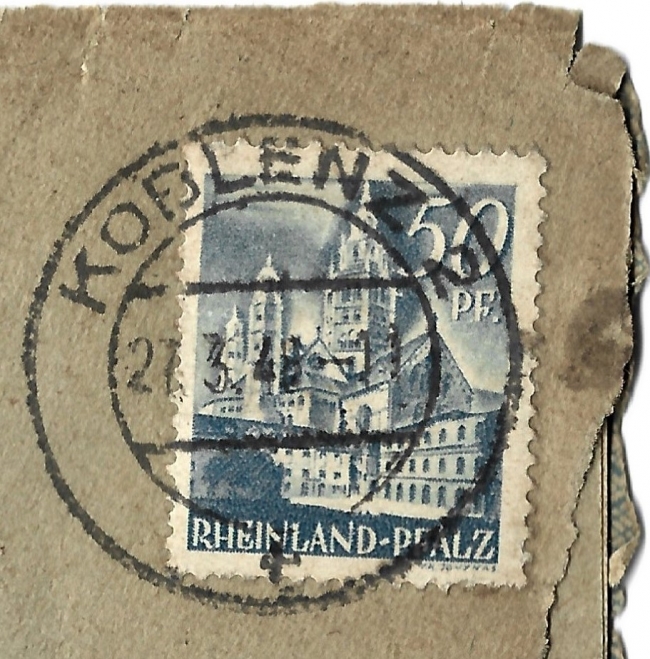 David Cover stamp