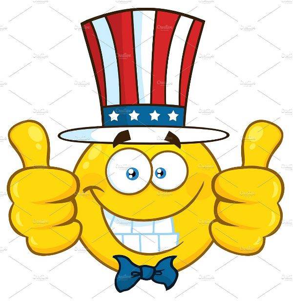 11248-royalty-free-rf-clipart-illustration-smiling-patriotic-yellow-cartoon-emoji-face-character-wearing-a-usa-hat-and-giving-two-thumbs-up-vector-illustration-isolated-on-white-background-